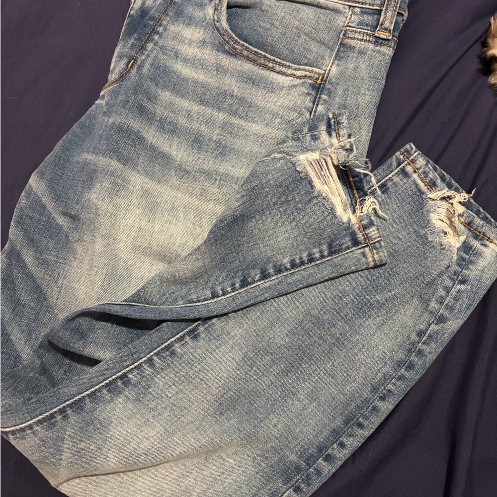 American Eagle Outfitters Dark Blue Super Stretch Jegging